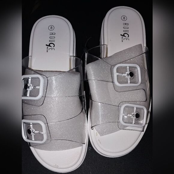 Ladies Platform sandals sz 8 - Picture 5 of 5